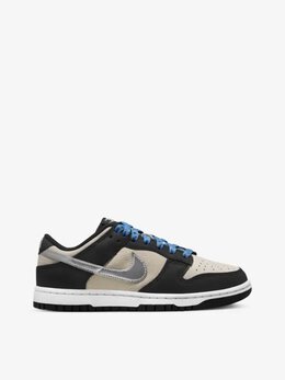 NIKE: Чёрные кеды  Dunk Low