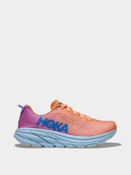 HOKA: Оранжевые кроссовки 