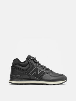 New Balance: Чёрные кроссовки  574
