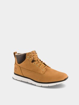 Timberland: Бежевые ботинки 