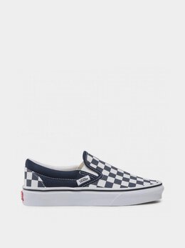 Vans: Чёрные мокасины  Classic