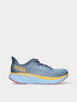 HOKA: Серые кроссовки 