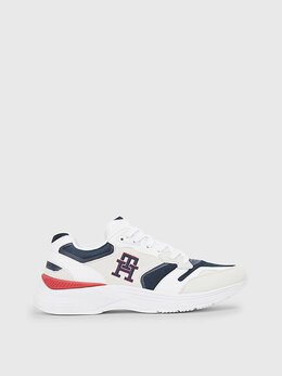 Tommy Hilfiger: Белые кроссовки 