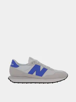 New Balance: Белые кроссовки  237