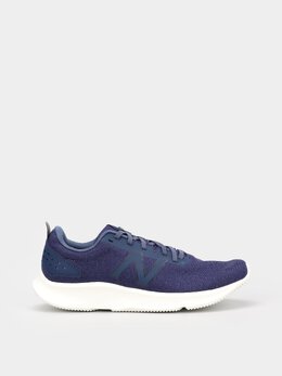 New Balance: Синие кроссовки 