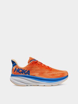 HOKA: Оранжевые кроссовки 