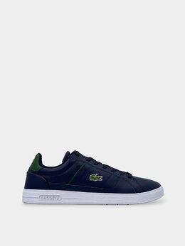 Lacoste: Синие кеды 