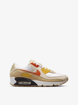 NIKE: Бежевые кроссовки  Air Max 90 SE