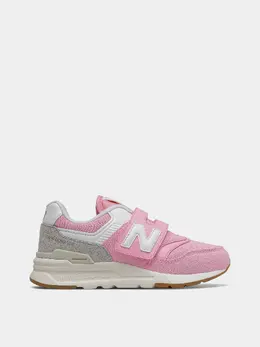 New Balance: Розовые кроссовки  997