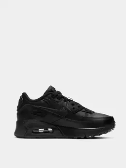 NIKE: Чёрные кроссовки  Air Max 90