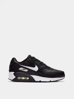 NIKE: Чёрные кроссовки  Air Max 90