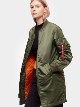 Alpha Industries: Зелёная куртка 