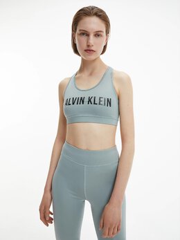 Calvin Klein: Зелёный топ 