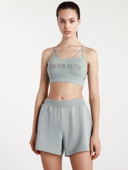 Calvin Klein: Зелёный топ 