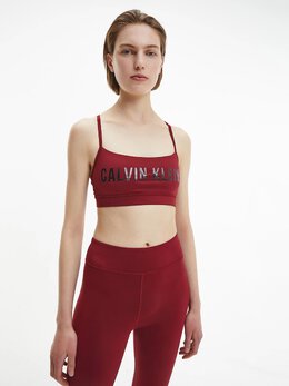 Calvin Klein: Красный топ 