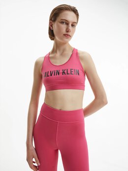 Calvin Klein: Розовый топ 