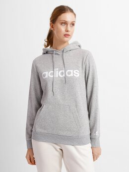 Adidas: Серая толстовка 