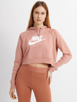 NIKE: Розовая толстовка Sportswear Essential