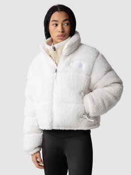 The North Face: Белый пуховик  Nuptse