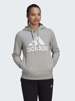 Adidas: Серая толстовка  Essentials