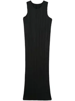 Pleats Please Issey Miyake: Платье миди 