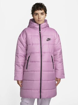 NIKE: Розовый пуховик  Sportswear