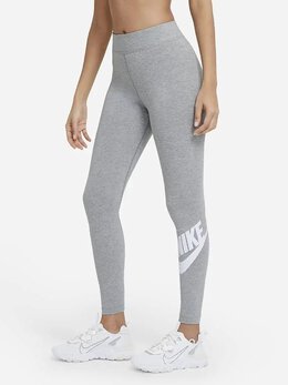 NIKE: Серые легинсы  Sportswear Essential