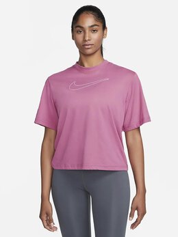 NIKE: Розовая футболка  Dri FIT