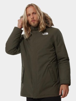 The North Face: Зелёный пуховик  Zaneck