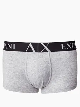 Armani Exchange: Серые трусы 