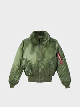 Alpha Industries: Зелёная куртка 