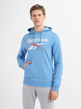 Reebok: Голубая толстовка 