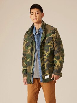 Alpha Industries: Зелёное пальто 