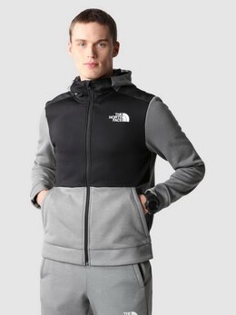 The North Face: Серый свитер  Mountain