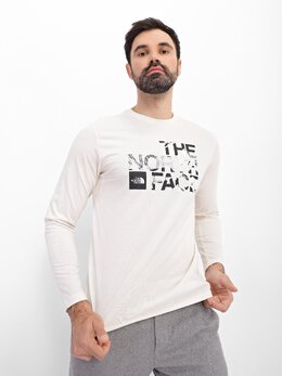 The North Face: Белый свитшот  Coordinates