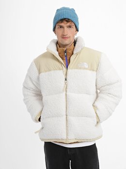 The North Face: Белый пуховик  Nuptse