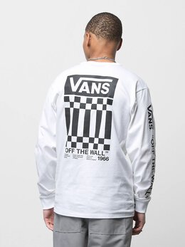 Vans: Белый свитшот  Off the Wall