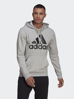 Adidas: Серая толстовка  Essentials