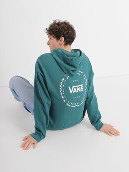 Vans: Синяя толстовка 