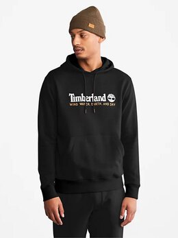 Timberland: Чёрная толстовка 