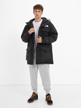 The North Face: Чёрный пуховик  Mcmurdo