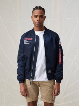 Alpha Industries: Синяя куртка 