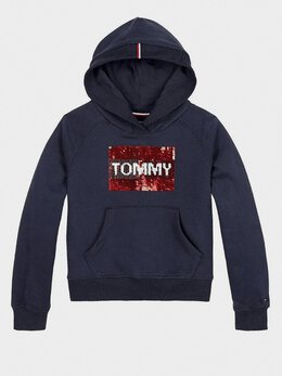 Tommy Hilfiger: Синяя толстовка 