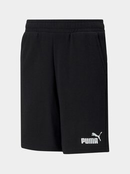 PUMA: Чёрные шорты  Essentials