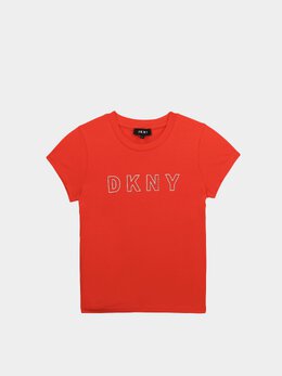 DKNY: Красная футболка 