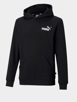 PUMA: Чёрная толстовка  Ess