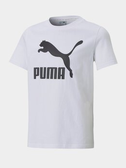 PUMA: Белая футболка  Classics