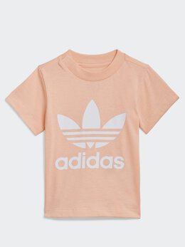 Adidas: Розовая футболка  Originals