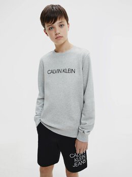 Calvin Klein: Серый свитшот 