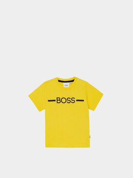 Boss: Жёлтая футболка 